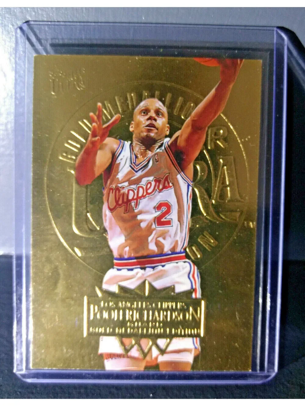 1995-96 Pooh Richardson Fleer Ultra Gold Medallion #81 Basketball Card
